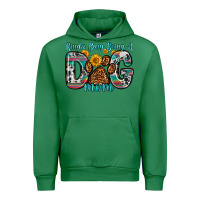 Emerald kinda busy being a dog mom Urban Hoodie - Zillion Design Studio