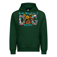 Forest Green kinda busy being a dog mom Urban Hoodie - Zillion Design Studio