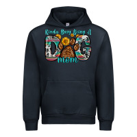Navy kinda busy being a dog mom Urban Hoodie - Zillion Design Studio