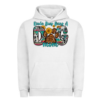 Pigment Lunar Rock kinda busy being a dog mom Urban Hoodie - Zillion Design Studio