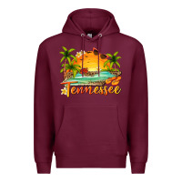 Burgundy tennessee summer billie wilder Premium Hoodie - texasbilliewilder