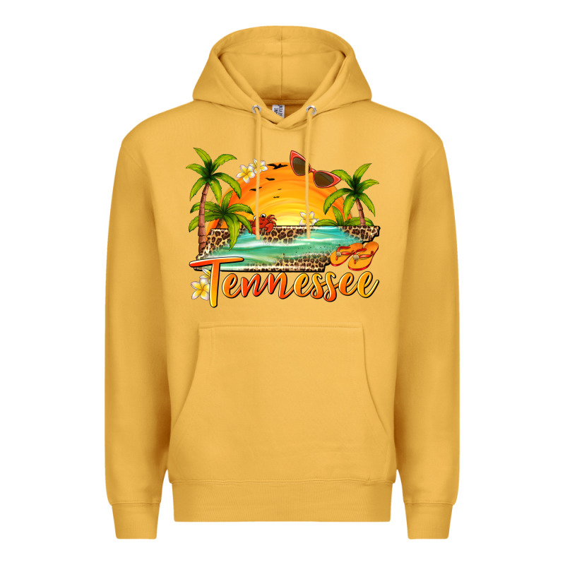 Tennessee Summer Billie Wilder Premium Hoodie by texasbilliewilder | Teevron