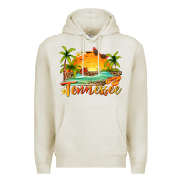 Oatmeal Heather tennessee summer billie wilder Premium Hoodie - texasbilliewilder