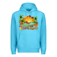 Ocean Blue tennessee summer billie wilder Premium Hoodie - texasbilliewilder