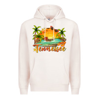 Pale Pink tennessee summer billie wilder Premium Hoodie - texasbilliewilder