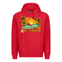 Red tennessee summer billie wilder Premium Hoodie - texasbilliewilder