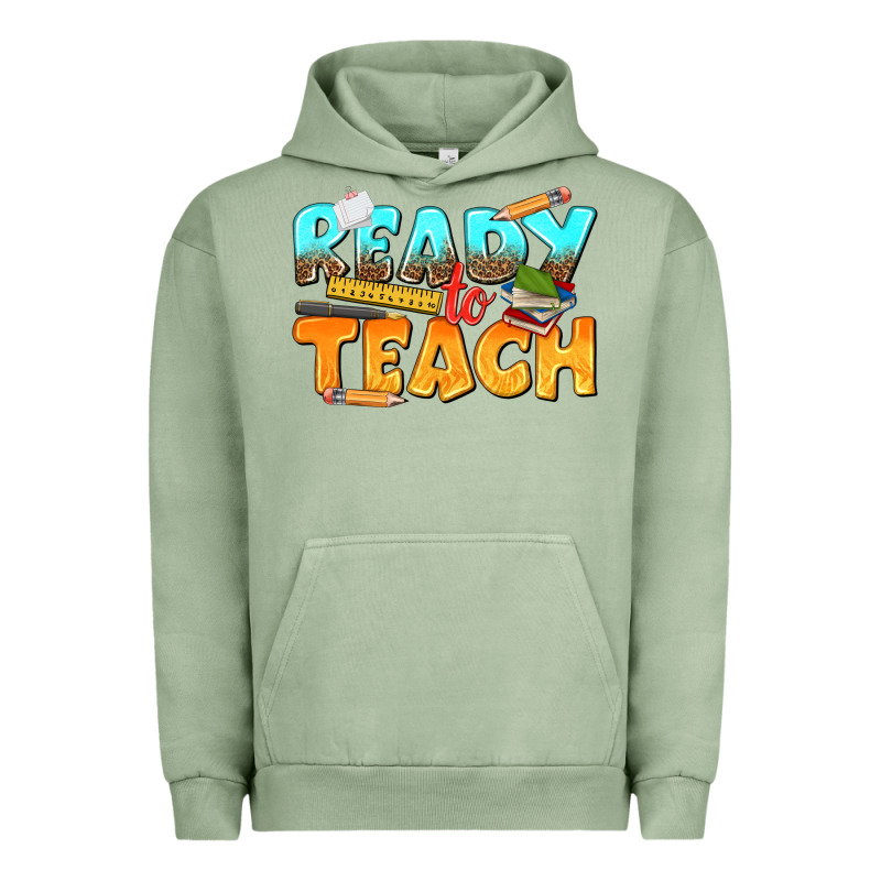 Ready To Teach Urban Hoodie by texasbilliewilder | Teevron