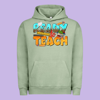 Ready To Teach Urban Hoodie Designed By Texasbilliewilder