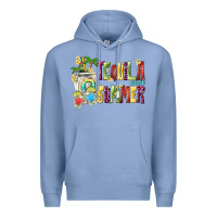 Colony Blue tequila and summer Premium Hoodie - texasbilliewilder