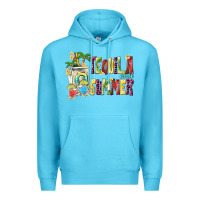 Ocean Blue tequila and summer Premium Hoodie - texasbilliewilder