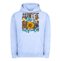 Pigment Grape Ice auntie like a mom only cooler Urban Hoodie - Zillion Design Studio