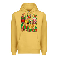 Antique Gold ay ay ay ay canta y no llores coffee cups Premium Hoodie - Zillion Design Studio