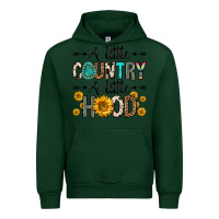 Forest Green a little country a little hood Urban Hoodie - Zillion Design Studio