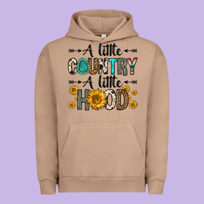 A Little Country A Little Hood Urban Hoodie Designed By Zillion Design Studio