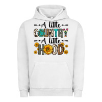 Pigment Lunar Rock a little country a little hood Urban Hoodie - Zillion Design Studio