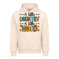 Sandshell a little country a little hood Urban Hoodie - Zillion Design Studio