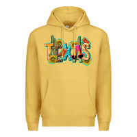 Antique Gold texas summer Premium Hoodie - texasbilliewilder