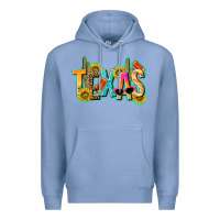 Colony Blue texas summer Premium Hoodie - texasbilliewilder