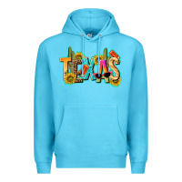 Ocean Blue texas summer Premium Hoodie - texasbilliewilder