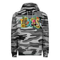 Slate Camo texas summer Premium Hoodie - texasbilliewilder