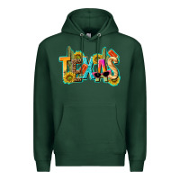 Sports Green texas summer Premium Hoodie - texasbilliewilder