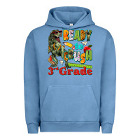 Pigment Pebble Blue ready to crush third grade Urban Hoodie - texasbilliewilder