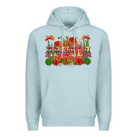 Blue Mist abuela Premium Hoodie - Zillion Design Studio