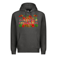 Charcoal Heather abuela Premium Hoodie - Zillion Design Studio