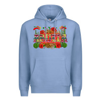 Colony Blue abuela Premium Hoodie - Zillion Design Studio