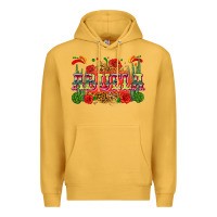 Mustard abuela Premium Hoodie - Zillion Design Studio