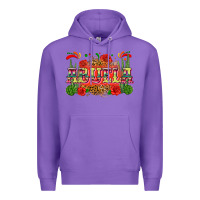Purple abuela Premium Hoodie - Zillion Design Studio