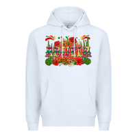 White abuela Premium Hoodie - Zillion Design Studio