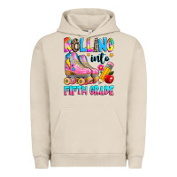 Pigment French Oak rolling into fifth grade Urban Hoodie - texasbilliewilder