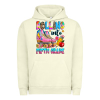 Pigment Pistachio rolling into fifth grade Urban Hoodie - texasbilliewilder