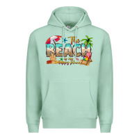 Seafoam the beach is my happy place Premium Hoodie - texasbilliewilder