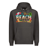 Smoke the beach is my happy place Premium Hoodie - texasbilliewilder