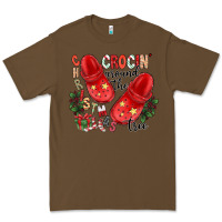 Cacao christmas crocin around the tree Premium Tee - CowhideDigitalArt