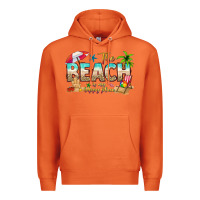 Carrot the beach is my happy place Premium Hoodie - texasbilliewilder