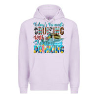 Lilac todays forecast  cruising with a chance of drinkin Premium Hoodie - texasbilliewilder