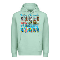 Seafoam todays forecast  cruising with a chance of drinkin Premium Hoodie - texasbilliewilder
