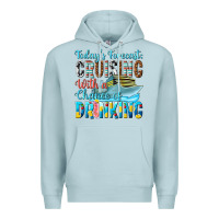Blue Mist todays forecast  cruising with a chance of drinkin Premium Hoodie - texasbilliewilder