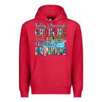 Cardinal todays forecast  cruising with a chance of drinkin Premium Hoodie - texasbilliewilder