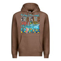 Chestnut todays forecast  cruising with a chance of drinkin Premium Hoodie - texasbilliewilder