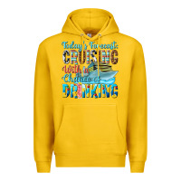 Lemon todays forecast  cruising with a chance of drinkin Premium Hoodie - texasbilliewilder