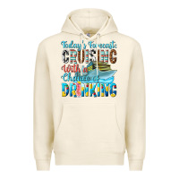 Tofu todays forecast  cruising with a chance of drinkin Premium Hoodie - texasbilliewilder