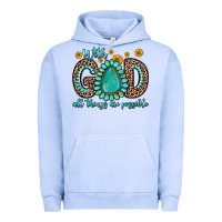 Pigment Grape Ice with god all things are possible gemstone Urban Hoodie - Zillion Design Studio