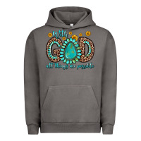 Pigment Tornado with god all things are possible gemstone Urban Hoodie - Zillion Design Studio