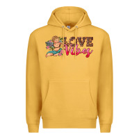 Mustard love vibes cupid Premium Hoodie - RanaPortraitStore
