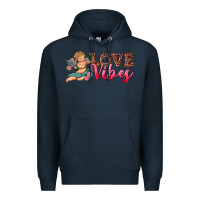 Navy love vibes cupid Premium Hoodie - RanaPortraitStore
