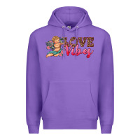 Purple love vibes cupid Premium Hoodie - RanaPortraitStore